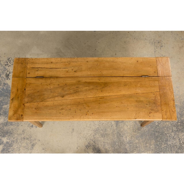 Early 19th Century French Provincial Fruitwood Petrin Dough Table For Sale - Image 4 of 18