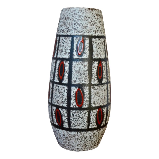 Large Floor Vase from Scheurich, 1960s For Sale