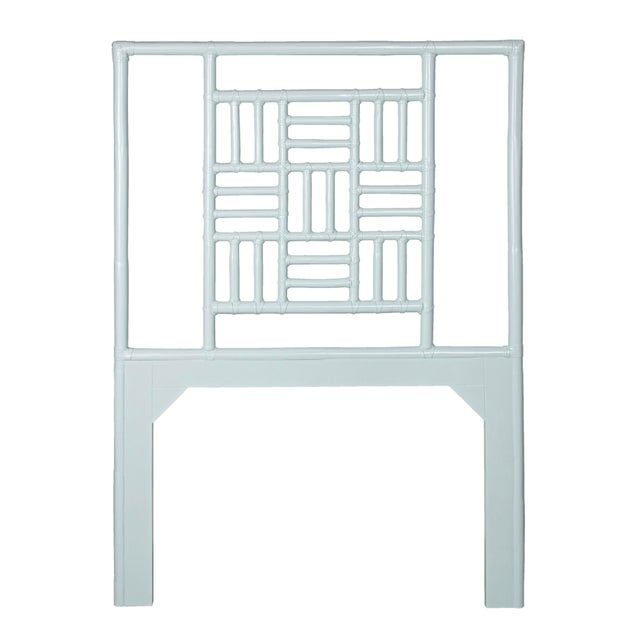 Not Yet Made - Made To Order Finn Platform Bed Twin Extra Long - Light Blue For Sale - Image 5 of 12