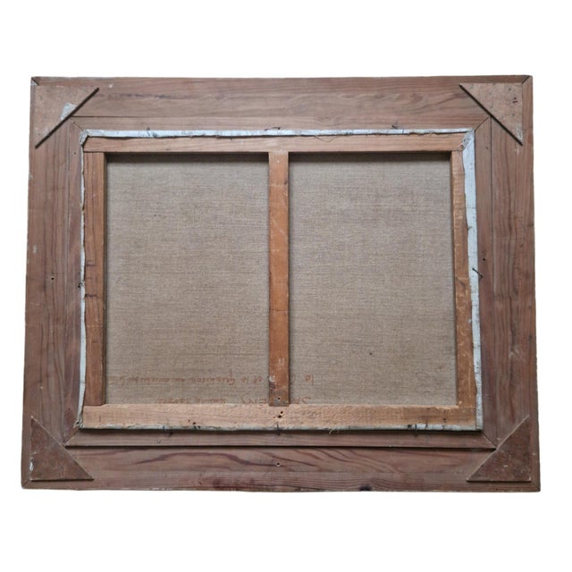 Traditional Gus Rover - Oil on Canvas Landscape, Mid-20th Century For Sale - Image 3 of 5