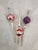 Ornaments measure betqeen 8-9 inches and date back to the 1920's. The condition is beautiful for the age of the 3 and will...