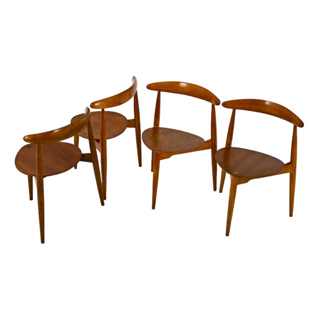 CH30 Dining Chairs by Hans J. Wegner for Carl Hansen & Son, 1950s, Set of 4 For Sale