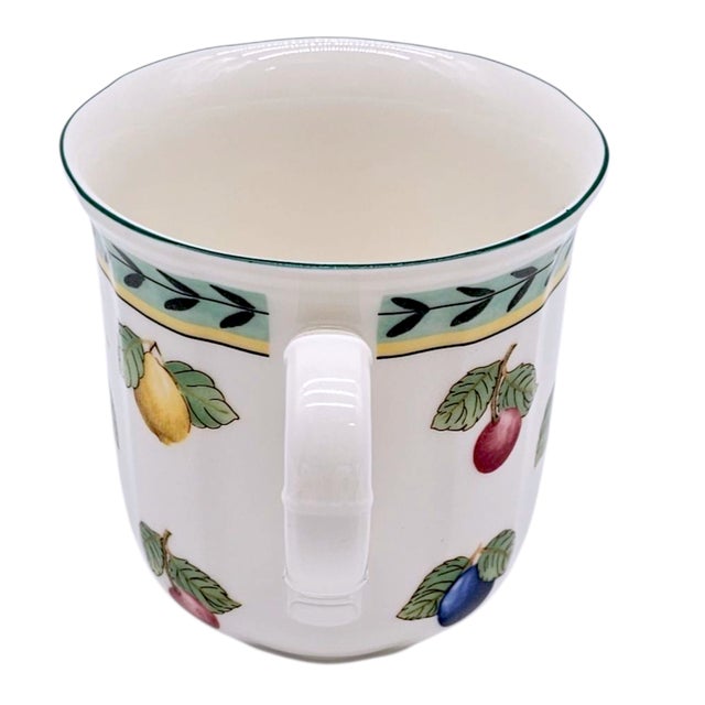 Villeroy & Boch Villeroy & Boch French Garden Fleurence Coffee Mug Set of 6 – Fruit Porcelain Cups Euc For Sale - Image 4 of 9