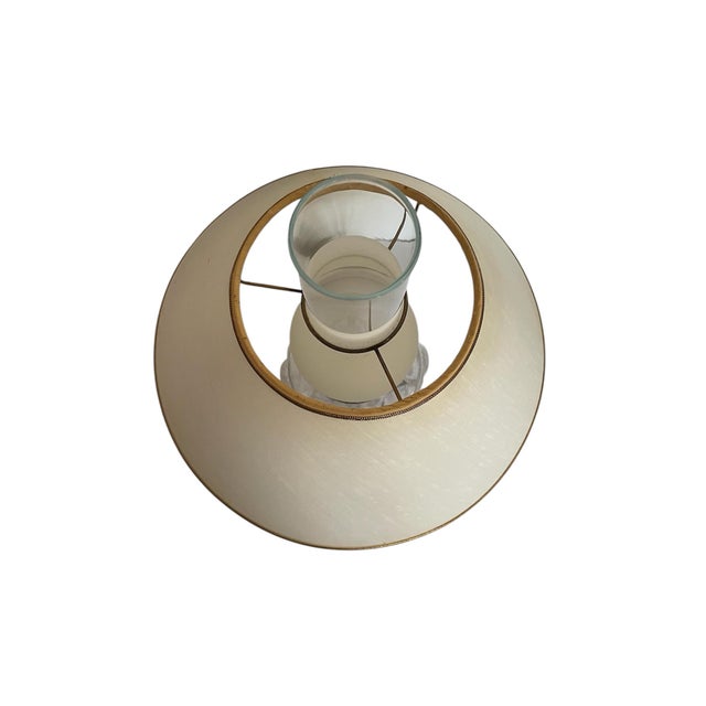 Boho Chic Vintage 1950s Glass Lantern For Sale - Image 3 of 7