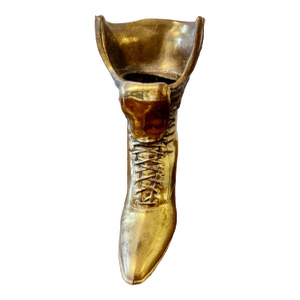 Mid 20th Century Brass Ladies High Heel Shoe
