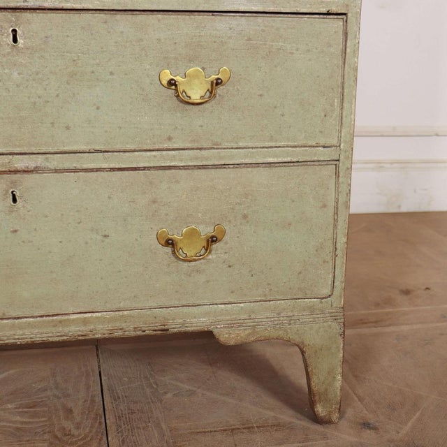 English Painted Chest of Drawers, 1780 For Sale - Image 5 of 11