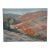 Vintage California Poppies Foothill Wildflower Landscape Painting Board Signed For Sale