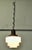 Industrial Style Opalescent Hanging Light Shade from Odeon, 1930 For Sale - Image 6 of 8