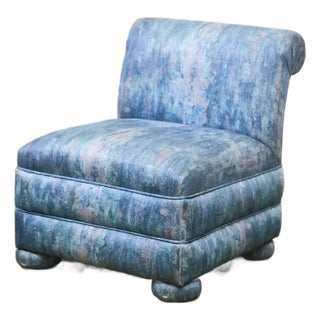 Mid 20th Century Styled After Karl Springer Post Modern Chair For Sale