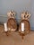 Vintage Hollywood Regency Pineapple Brass Wall Sconces – Pair For Sale - Image 4 of 5