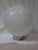 1930s 1930s Round Sphere Milk Glass Ceiling Globe With Fitter For Sale - Image 5 of 5