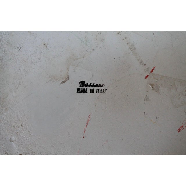 Vintage Bassano Italy Ceramic Bowl of Vegetables For Sale In Milwaukee - Image 6 of 7