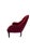 Antique Victorian Parlor Chairs With Burgundy Velvet Upholstery – Pair For Sale In Atlanta - Image 6 of 10