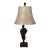 Vintage 1989 Alexander Danel for Austin Productions "Plus Fours" Bronzed Golfer Table Lamp For Sale