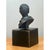 Bronze Vintage Roman Emperor Bust on Plinth For Sale - Image 8 of 12
