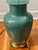 Chinoiserie 1970’s Vintage Ethan Allen Ceramic and Brass Ginger Jar Lamp in Teal For Sale - Image 3 of 12
