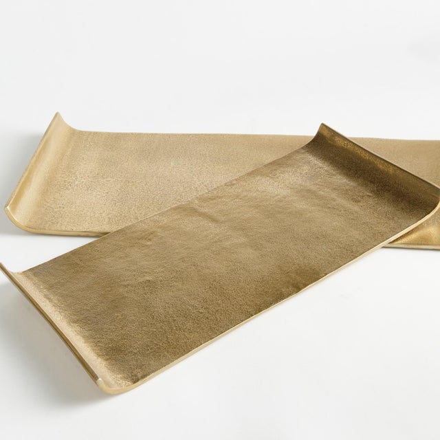 Contemporary Damien Decorative Trays St/2 For Sale - Image 3 of 6