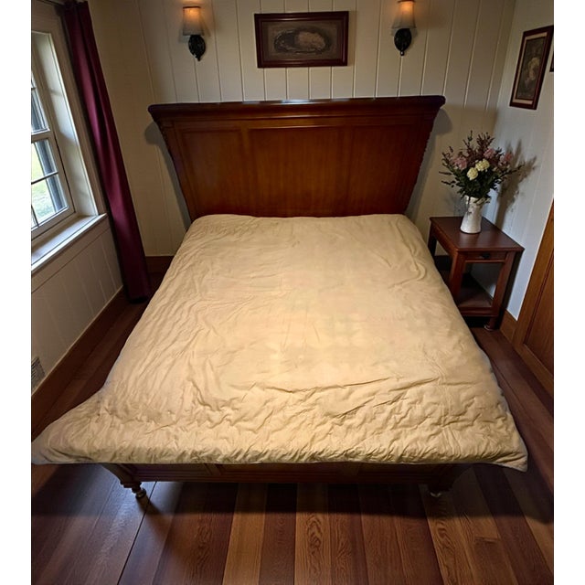 Early 20th Century Antique Handmade Patchwork Quilt-King Size-Vintage Americana-Farmhouse-Bedspread For Sale - Image 5 of 10