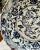 Blue Pair of Oversized Chinese Blue & White Porcelain Charger Plates With Dragon & Phoenix Motif – 17.4” For Sale - Image 8 of 12