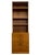 Vintage Mid Century Modern Bookshelf Cabinet With 4 Drawers For Sale - Image 4 of 11