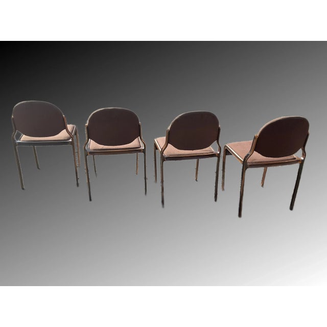 Metal Chairs by Rudolf Szedleczky, Set of 4 For Sale - Image 7 of 12