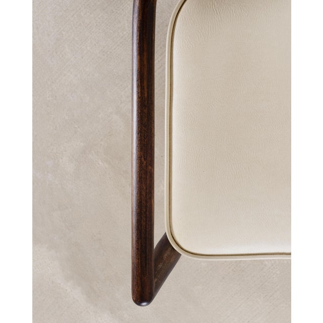 Coffee Set of Four T. H. Robsjohn-Gibbings Klismos Dining Armchairs For Sale - Image 8 of 18