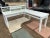 Vintage Farmhouse Style L Shape Desk For Sale - Image 10 of 12