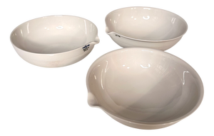 Porcelain LAB Bowls with Spout from KPM Berlin, Germany, 1920s, Set of 3