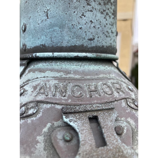 Antique Nautical Lamp Post For Sale In Philadelphia - Image 6 of 8