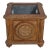 Neoclassical Carved Wood Gold Finish Planter Box For Sale
