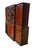 Magnificent mahogany bookcase/secretary in Victorian style. Dimensions: Height 194 cm, Length 180 cm, Depth 35 cm....