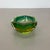 Murano Green Glass Sommerso Block Cube Ashtray from Flavio Poli, Italy, 1970s For Sale - Image 3 of 18