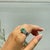 Contemporary Wide Band Octagon 2.74 Ct Green Emerald Statement Signet Ring in Silver Size 7.5 For Sale - Image 10 of 15
