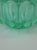 1940s Art Deco Bowl in Green Moulded Glass by Pierre D'Avesn, 1940 For Sale - Image 5 of 7