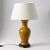Mustard Yellow Crackle Glaze Table Lamps, 1970s, Set of 2 For Sale - Image 6 of 12