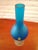 Blue Ice Effect Glass Vase from Stylo, 1960s For Sale - Image 8 of 10