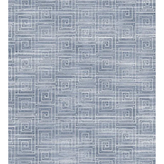 Sample - The House of Scalamandr�� Meteora Wallcovering, Blueberry For Sale