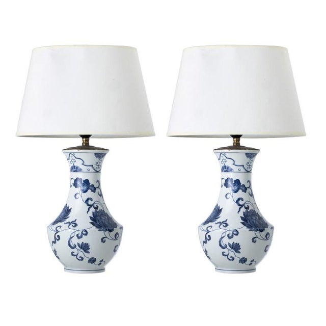 Porcelain Vases from Paris Porcelain, Set of 2 For Sale - Image 6 of 6