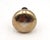Mid 20th Century Pair of Classic 1.125 In. Polished Brass Drawer Cabinet Knobs For Sale - Image 4 of 5