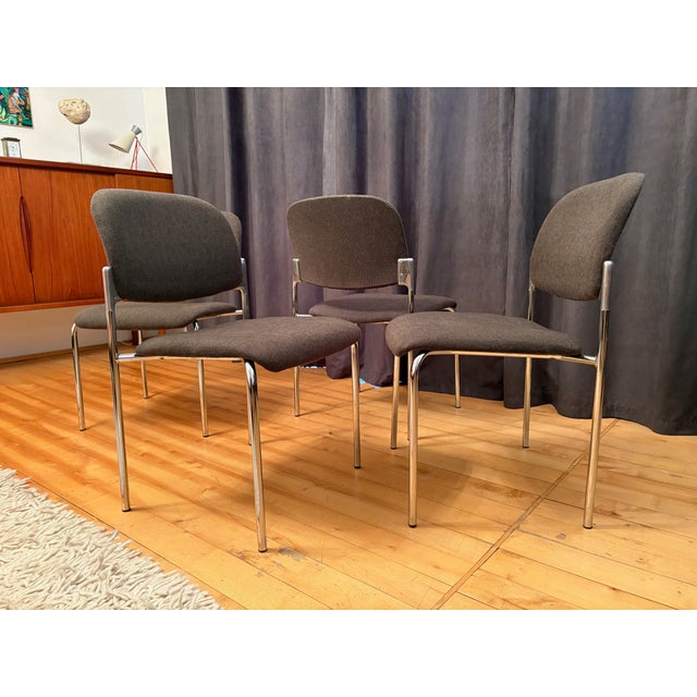 Chairs, 1980s, Set of 4 For Sale - Image 12 of 18