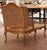 19th Century French Louis XV Carved Walnut Caned Chaise Lounge For Sale - Image 12 of 12