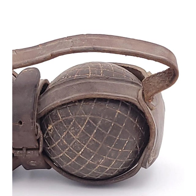 Pair of Bocce Balls With Leather Carrier, Circa 1900 For Sale In San Francisco - Image 6 of 12