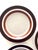 Light Gray Vintage 1970s Arabia of Finland Rosmarin Brown Salad Plates - Set of 3 For Sale - Image 8 of 13