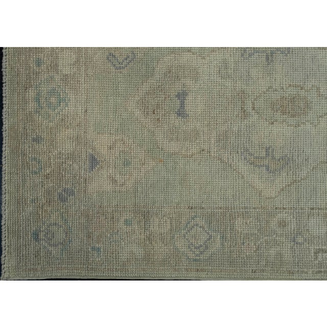 Turkish Oushak Runner Rug 2'10" x 16'3" #17821 For Sale - Image 4 of 8