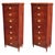 Early 19th Century Pair of Neoclassical Semainieres For Sale In New York - Image 6 of 18