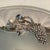 Godinger Silverplate Serving Dish With Glass Inset and Silverplate Lid With Cast Grapes and Leaves For Sale - Image 9 of 12