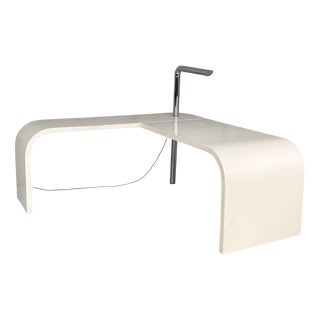 Italian Modern Direk Desk by Ennio Chiggio for Nikol International, 1980s For Sale