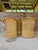 Michael Taylor Pair of Vintage Michael Taylor Style Braided Rattan Wicker Lounge Side Armchairs For Sale - Image 4 of 12