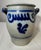19th Century Antique 19th Century Handmade Stoneware Crock Pottery Jug With Handle 2 Gallon For Sale - Image 5 of 10