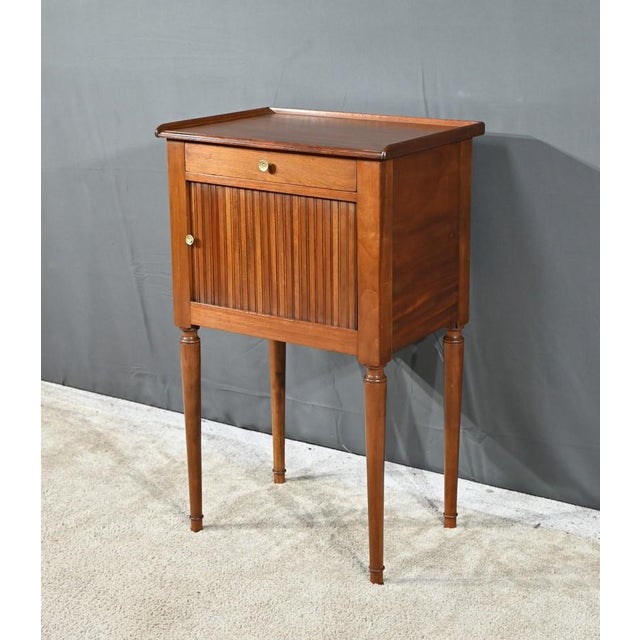 Small Louis XVI Mahogany Side Table For Sale - Image 3 of 18